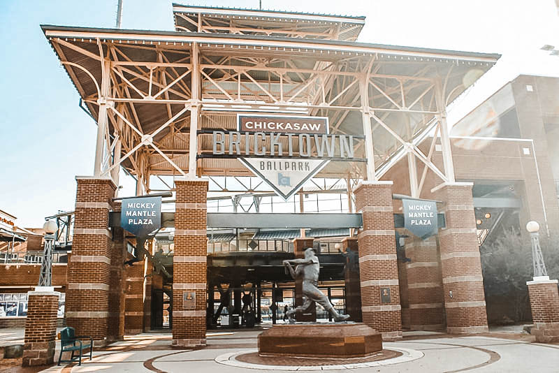 Bricktown Ball Park In Oklahoma City