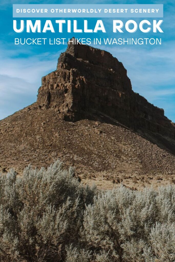 Umatilla Rock Hiking Trail Guide.