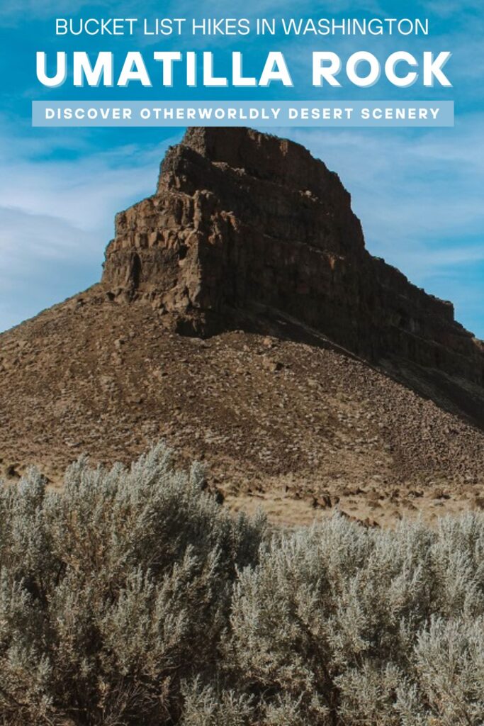 Umatilla Rock Hike in Washington.