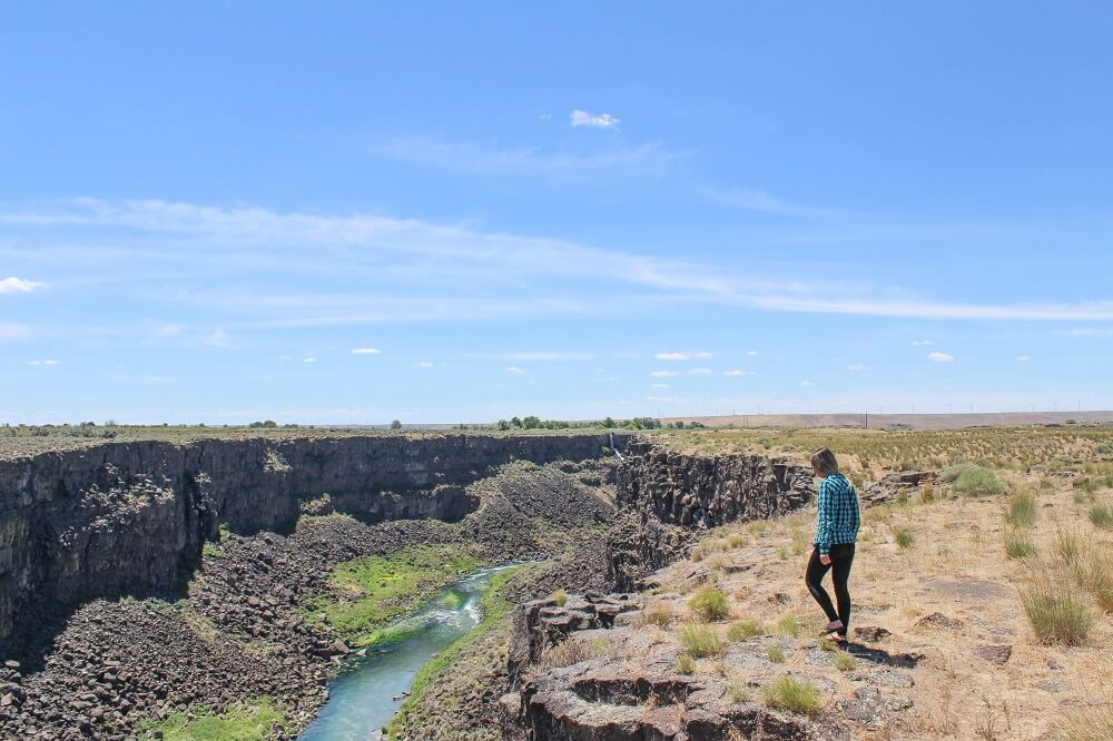 Malad Gorge In Idaho