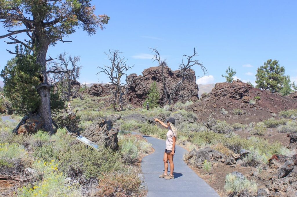 Devil's Orchard Nature Trail In Craters Of The Moon National Monument