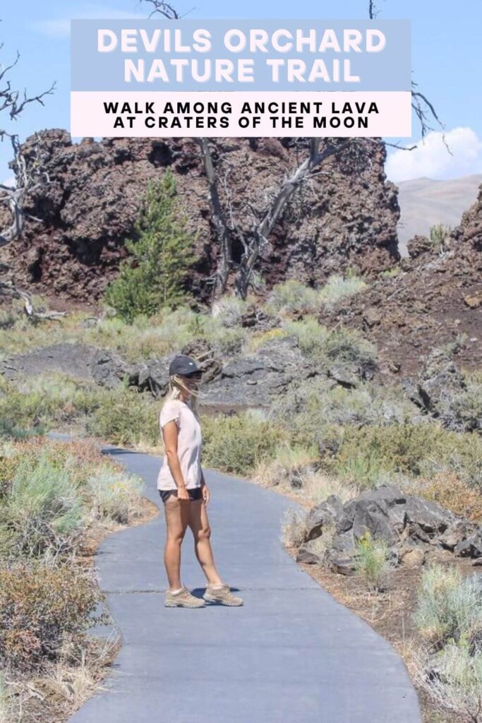 Devils Orchard Nature Trail at Craters of the Moon in Idaho.