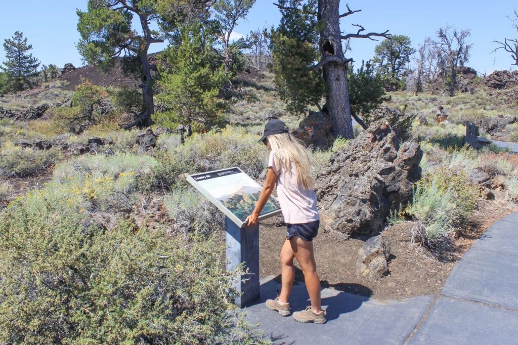Devil's Orchard Nature Trail In Craters Of The Moon National Monument