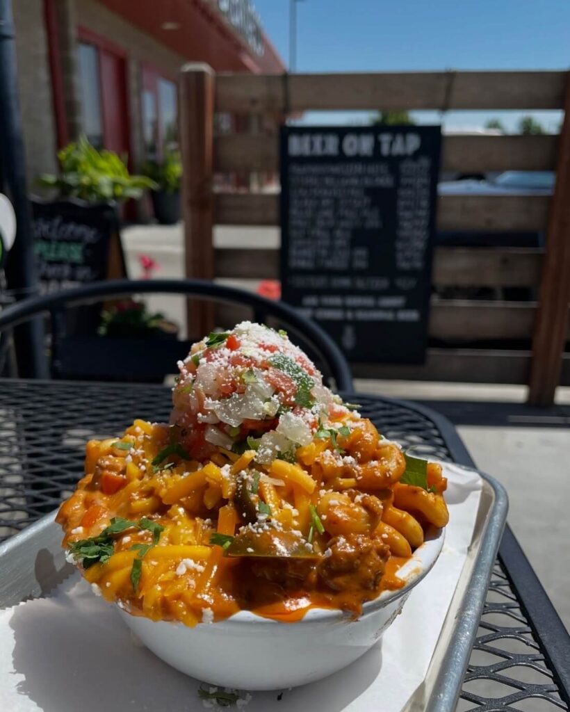 Good food at Bombing Range Brewing Company in Tri-Cities, Washington.
