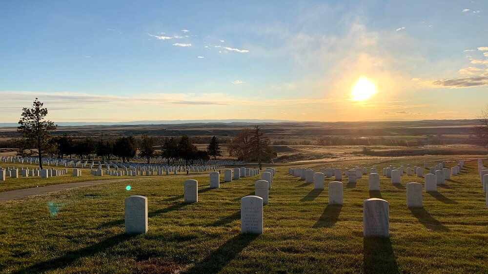 Little Bighorn Battlefield National Monument in Montana.