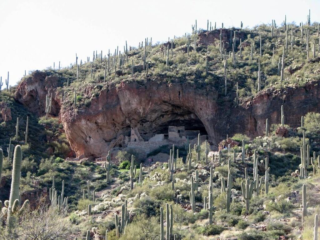 Tonto National Monument in Arizona, USA.