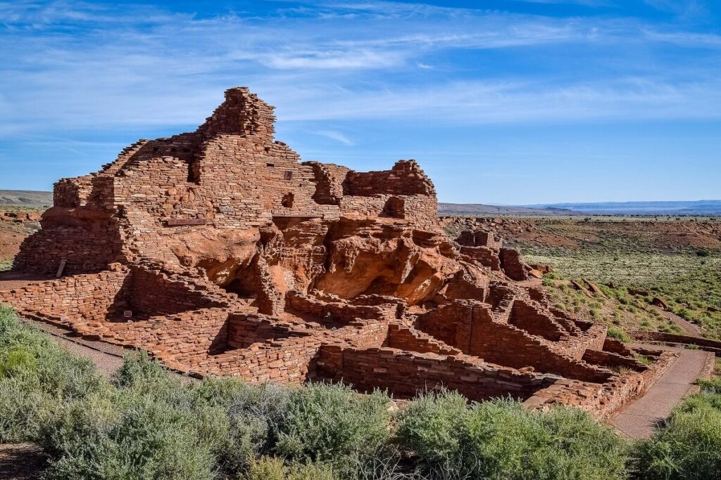 Wupatki National Monument in Arizona, USA.
