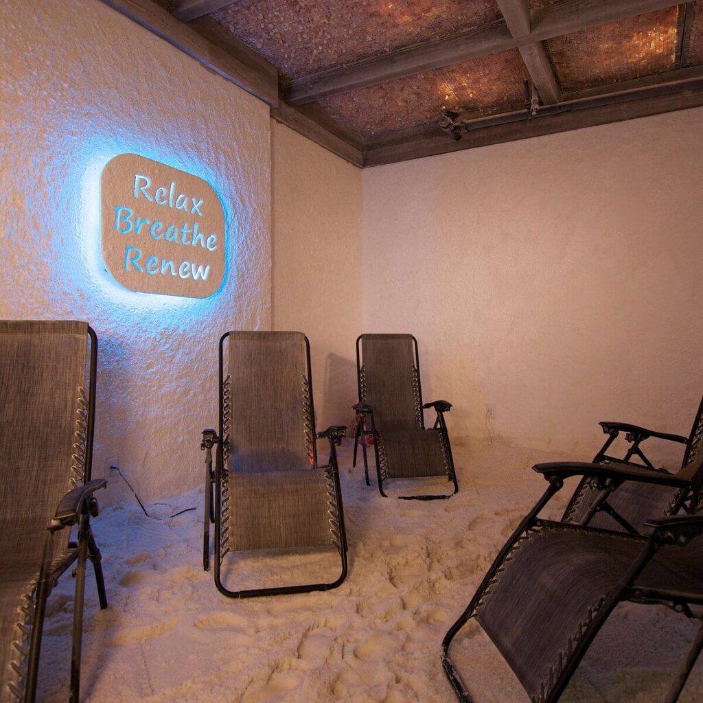 If you're looking for unique things to do in Conejo Valley, book a salt session at Halo Salt Spa in Westlake Village. 