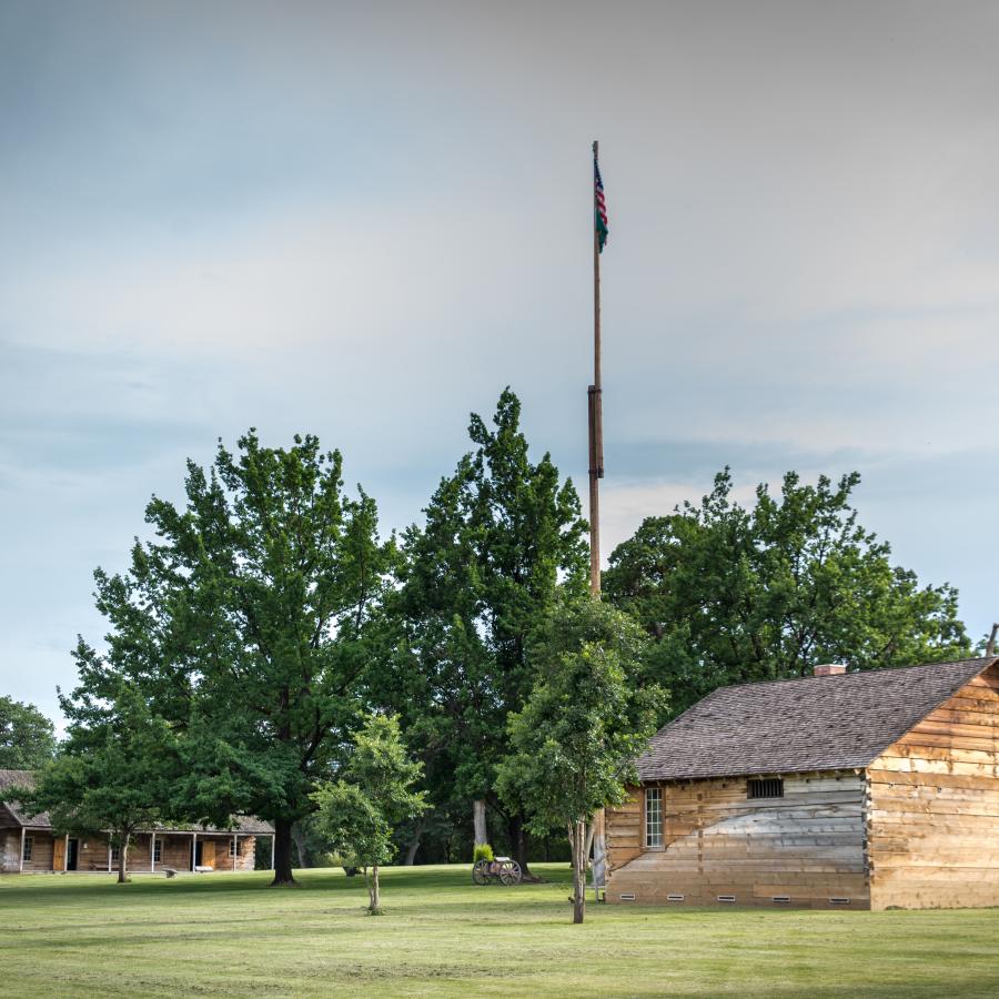 Fort Simcoe State Park Heritage Site in Washington.