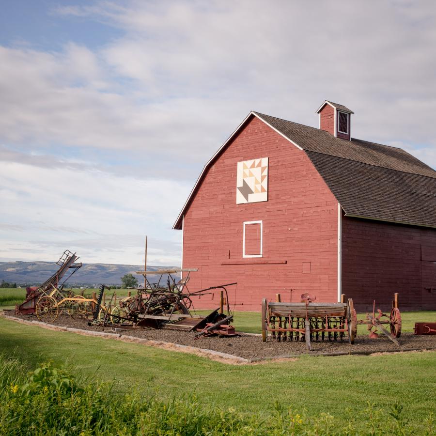 Olmstead Place Historical State Park in Washngton.