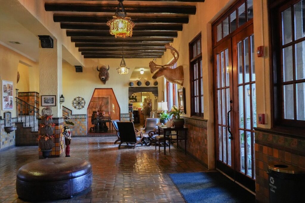 Hotel El Capitan, Van Horn, Texas.